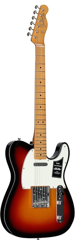 open zoom image for Fender Vintera III Mid 60s Telecaster Electric Guitar (with Gig Bag), 3-Color Sunburst, Alder Body, Maple Fretboard, Body Left Front