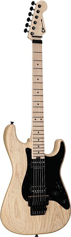 open zoom image for Charvel Pro-Mod So-Cal Style 1 HH FR Electric Guitar, Maple Fingerboard, Natural Ash, Body Left Front