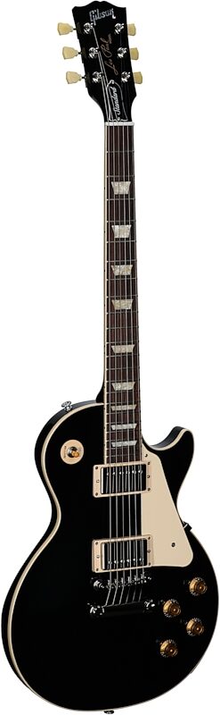 open zoom image for Gibson Exclusive Les Paul Standard Lite Electric Guitar (with Case), Ebony, Body Left Front