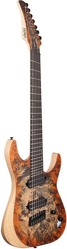 open zoom image for Schecter Reaper 7MS Electric Guitar, 7-String, Inferno Burst, Body Left Front