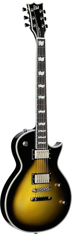 open zoom image for ESP LTD Bill Kelliher BK-600 Electric Guitar (with Case), Vintage Silver Sunburst, Open Box (Very Good), Body Left Front