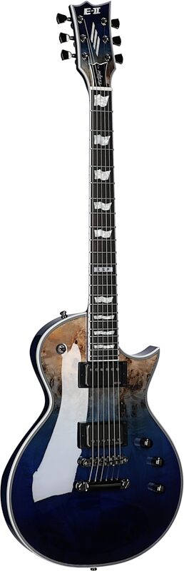 open zoom image for ESP E-II Eclipse BM Electric Guitar (with Case), Blue Natural Fade, B-Stock, Serial Number ES5124253, Body Left Front