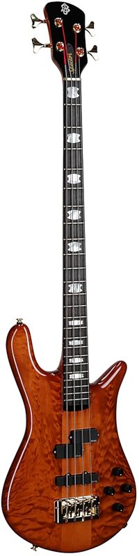 open zoom image for Spector Euro 4 Doug Wimbish Signature Model Electric Bass, Amber Gloss, Body Left Front