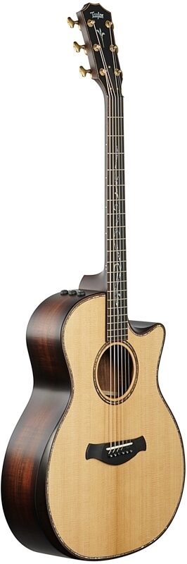 open zoom image for Taylor Builder's Edition K14ceV Grand Auditorium Acoustic-Electric Guitar, Kona Burst, Body Left Front