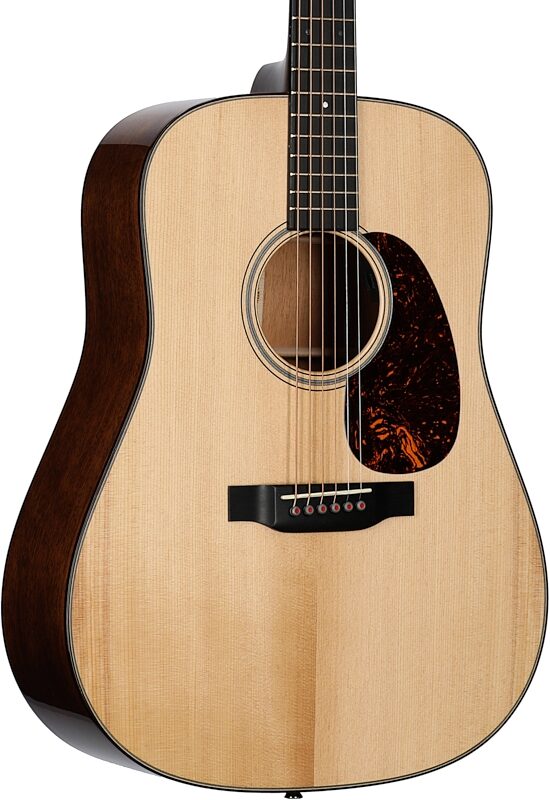 open zoom image for Martin D-18E Modern Deluxe Dreadnought Acoustic-Electric Guitar (with Case), New, Serial Number M2551263, Full Left Front