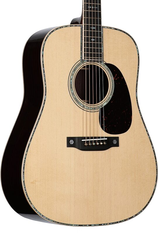 open zoom image for Martin D-42 Modern Deluxe Dreadnought Acoustic Guitar (with Case), New, Serial Number M2761297, Full Left Front