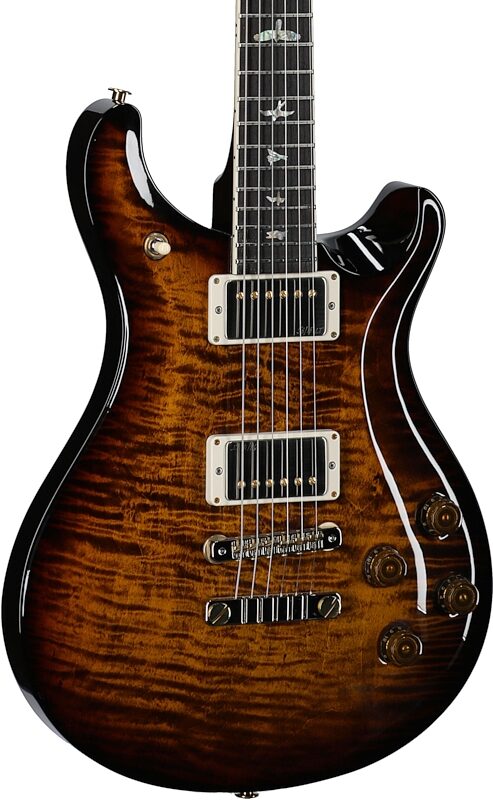 open zoom image for PRS Paul Reed Smith McCarty 594 10-Top Electric Guitar (with Case), Black Gold Burst, Serial Number 0380324, Full Left Front