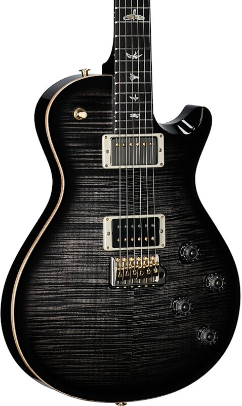open zoom image for PRS Paul Reed Smith Tremonti Tremolo 10-Top Electric Guitar (with Case), Charcoal Contour Burst, Serial Number 0385064, Full Left Front