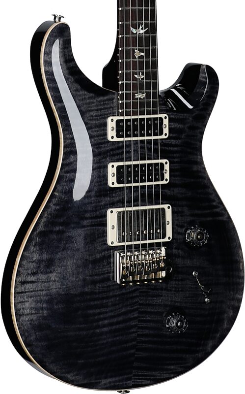 open zoom image for PRS Paul Reed Smith Studio Electric Guitar (with Case), Gray Black, Serial Number 0387363, Full Left Front