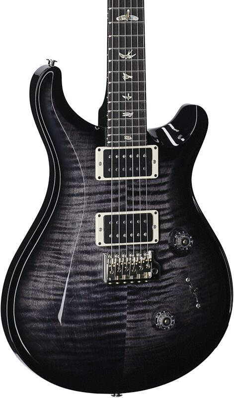 open zoom image for PRS Paul Reed Smith 2011 Custom 24 10-Top Electric Guitar with Case, Purple Mist Wraparound Smokeburst, Serial Number 0389653, Full Left Front