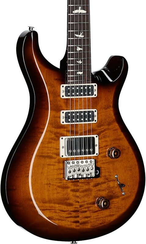 open zoom image for PRS Paul Reed Smith S2 Studio Electric Guitar, Black Amber, Serial Number S2080435, Full Left Front