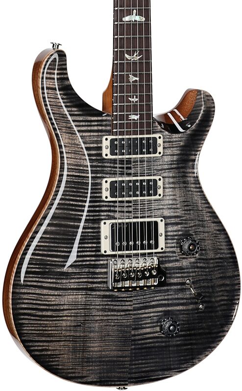 open zoom image for PRS Paul Reed Smith Studio Electric Guitar (with Case), Charcoal, Serial Number 0404924, Full Left Front