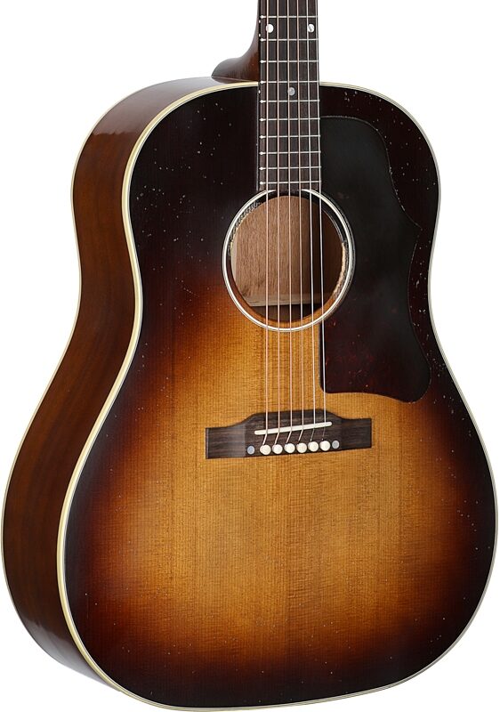 open zoom image for Gibson Custom 1955 J-45 Murphy Lab Light Aged (with Case), New, Serial Number 21875017, Full Left Front