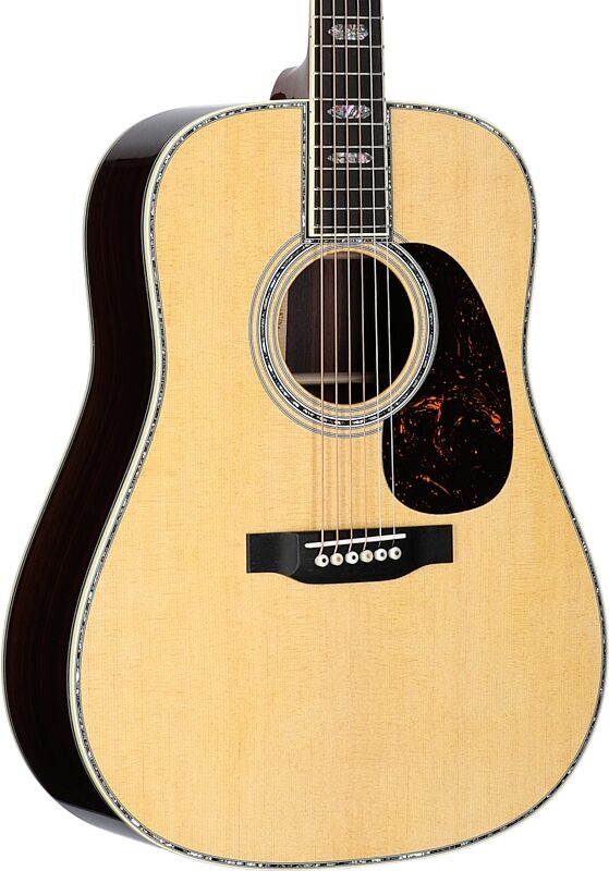 open zoom image for Martin D-45-v2 Acoustic Guitar (with Case), Natural, Serial Number M2997680, Full Left Front