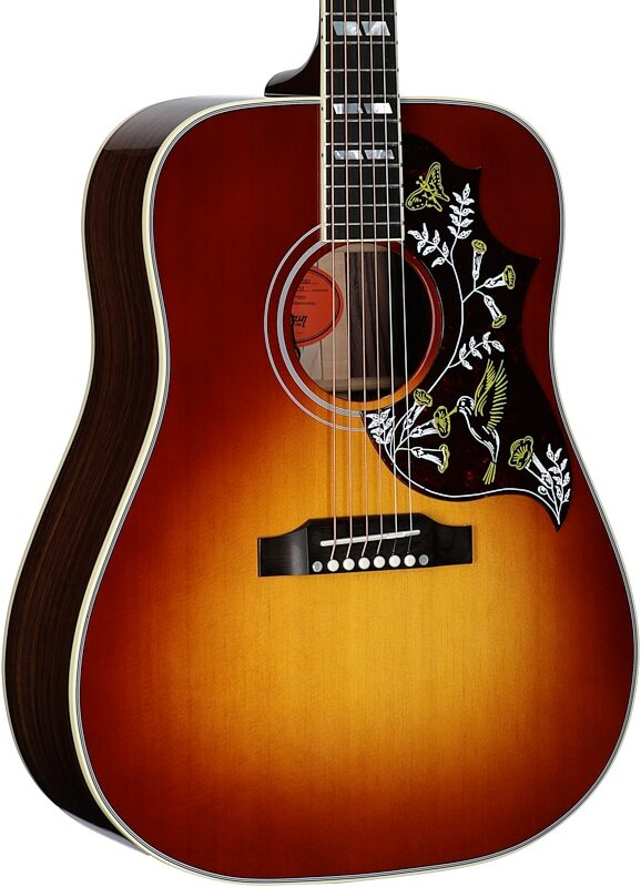 open zoom image for Gibson Limited Edition Hummingbird Rosewood Acoustic-Electric Guitar (with Case), New, Serial Number 22665081, Full Left Front