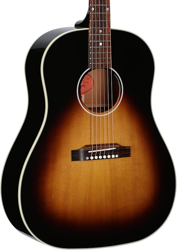 open zoom image for Gibson Slash J-45 Acoustic-Electric Guitar (with Case), November Burst, Serial Number 20266054, Full Left Front