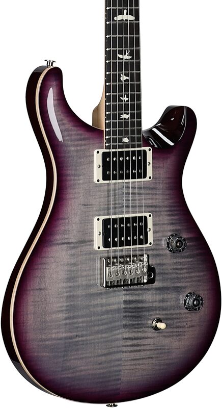 open zoom image for PRS Paul Reed Smith CE24 Electric Guitar (with Gig Bag), Faded Gray Black Purple Burst, Serial Number 0423003, Full Left Front
