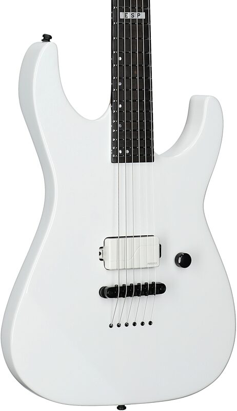 open zoom image for ESP E-II MIINT Electric Guitar (with Case), Snow White, B-Stock, Serial Number ES2934253, Full Left Front
