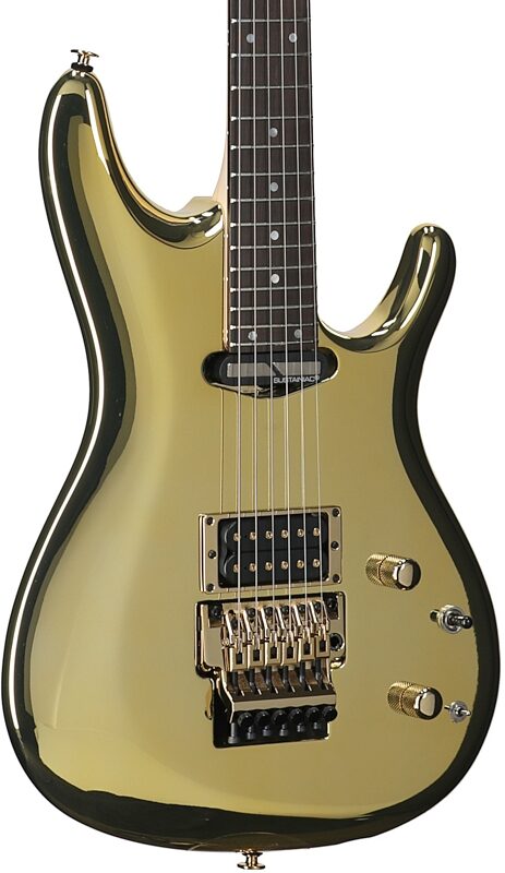 open zoom image for Ibanez JS1GD Joe Satriani Signature Electric Guitar (with Case), Goldboy, Serial Number 210001F2527148, Full Left Front