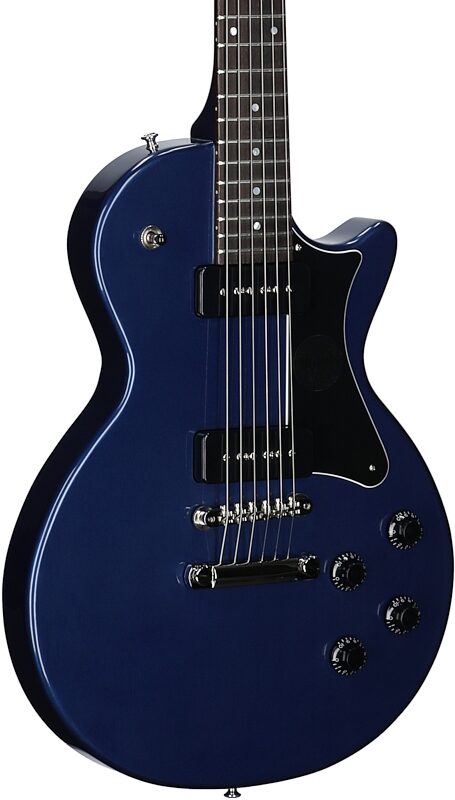 open zoom image for Heritage Custom Shop Core Collection Factory Special H-137 Electric Guitar, Midnight Blue, Serial Number HC1251378, Full Left Front