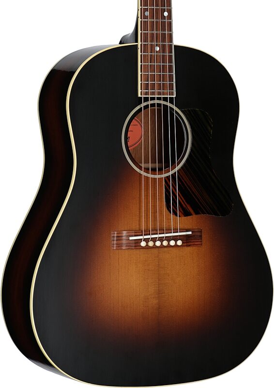open zoom image for Gibson Custom Shop Historic 1934 Jumbo VOS Acoustic Guitar (with Case), Vintage Sunburst, Serial Number 20536001, Full Left Front