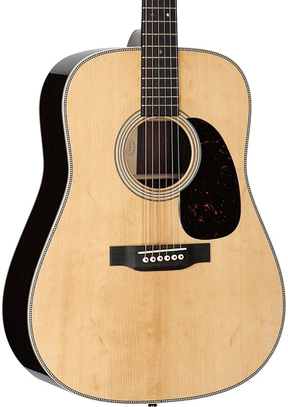 open zoom image for Martin D-28E Modern Deluxe Dreadnought Acoustic-Electric Guitar (with Case), New, Serial Number M3065603, Full Left Front