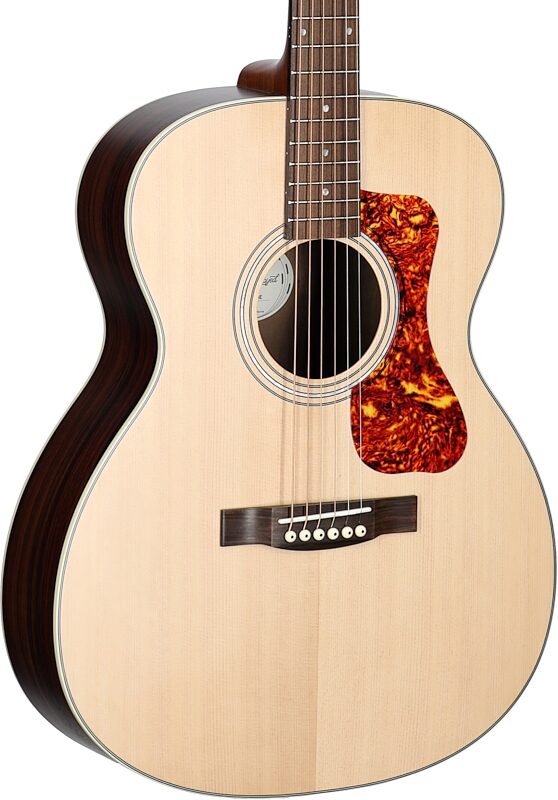open zoom image for Guild OM-250E Limited Archback Acoustic-Electric Guitar, Open Box (Very Good), Full Left Front