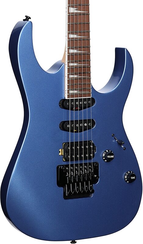 open zoom image for Ibanez RG460DX Electric Guitar, Blue Haze, Open Box (Very Good), Full Left Front
