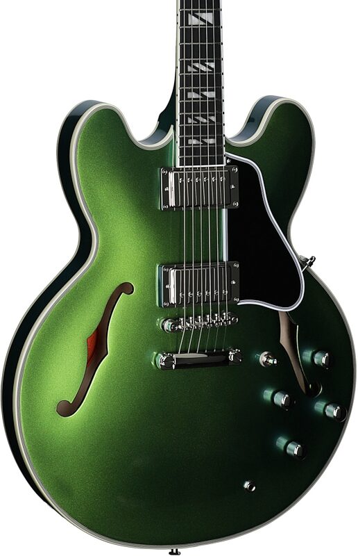 open zoom image for Epiphone Futura ES-355 Electric Guitar (with Gig Bag), Dragonfly Shift, Full Left Front