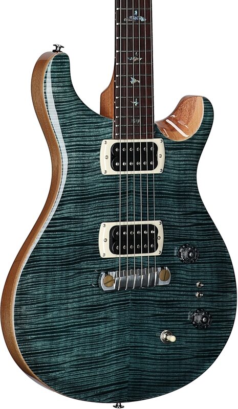open zoom image for PRS Paul Reed Smith SE Paul's Guitar Electric Guitar (with Gig Bag), Slate Blue, Full Left Front