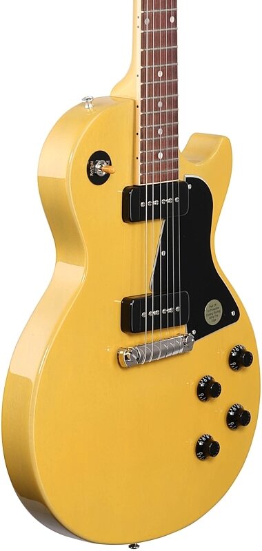open zoom image for Gibson Les Paul Special Electric Guitar (with Case), TV Yellow, Full Left Front