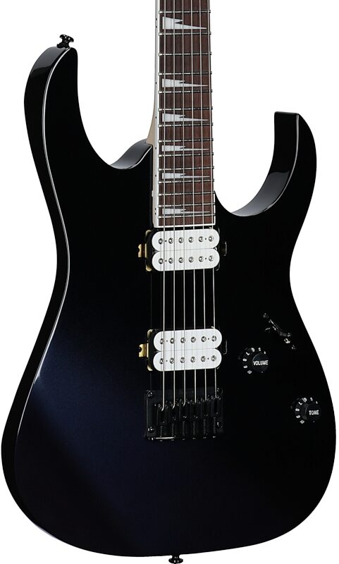 open zoom image for Ibanez RG421DX Electric Guitar, Twilight Shade, Full Left Front