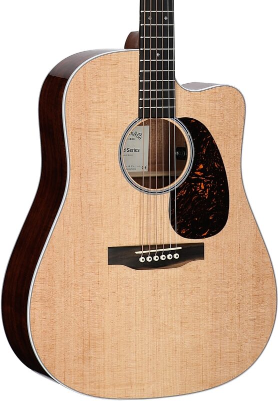 open zoom image for Martin DC-13E Modern Acoustic-Electric Guitar (with Soft Case), Natural, Full Left Front