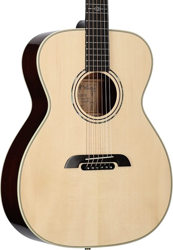 open zoom image for Alvarez Yairi FYM60HD Masterworks Acoustic Guitar (with Case), New, Full Left Front