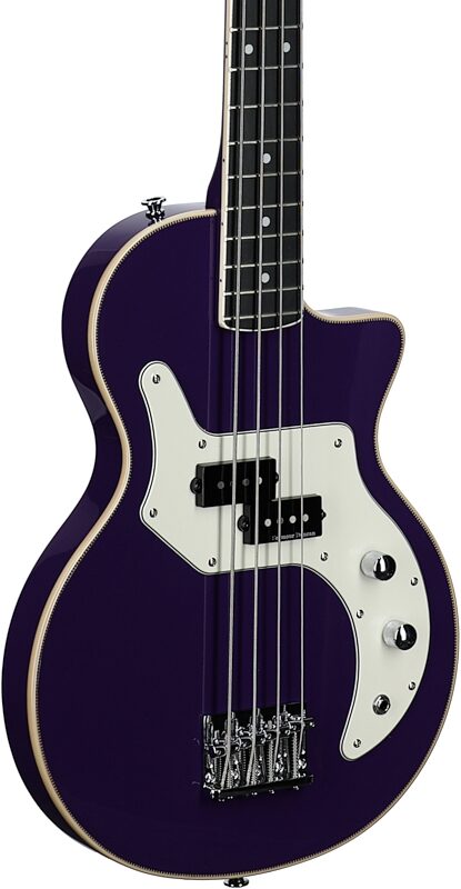 open zoom image for Orange Glenn Hughes Signature O Bass Electric Bass, Purple, Full Left Front