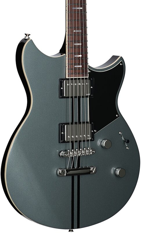open zoom image for Yamaha Revstar Standard RSS20 Electric Guitar (with Gig Bag), Mist Green, Full Left Front