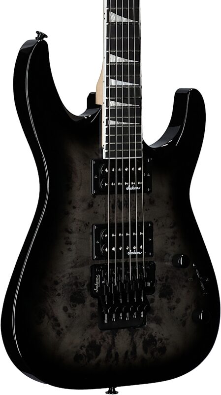 open zoom image for Jackson JS Series Dinky JS32 DKAP Electric Guitar, Transparent Black, Full Left Front