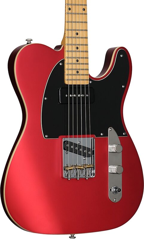 open zoom image for Schecter PT Special Electric Guitar, Satin Candy Apple Red, Open Box (Good), Full Left Front