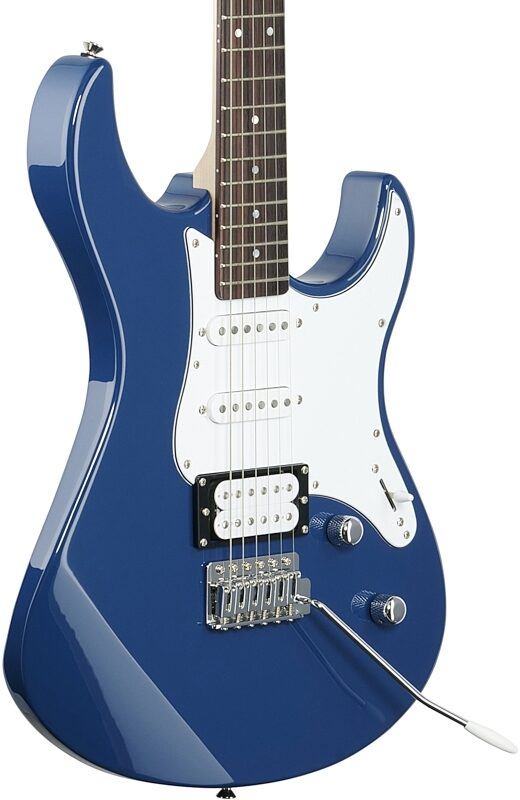 open zoom image for Yamaha PAC112V Pacifica Electric Guitar, United Blue, Full Left Front