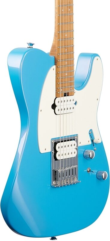 open zoom image for Charvel So-Cal S2 24 HH HT Electric Guitar, Robin Egg, Open Box (Very Good), Full Left Front