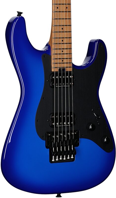 open zoom image for Charvel Pro-Mod So-Cal Style 1 HH FR Electric Guitar, Chameleon Blue Burst, Full Left Front