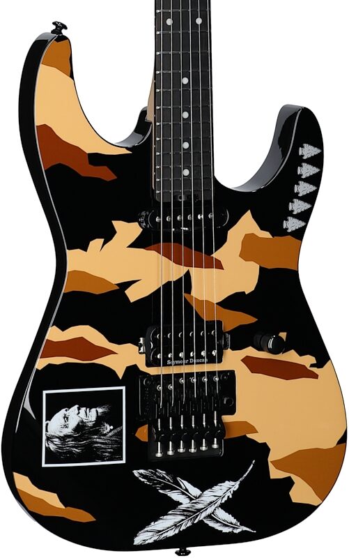 open zoom image for ESP LTD George Lynch Desert Eagle Electric Guitar (with Case), Open Box (Very Good), Full Left Front