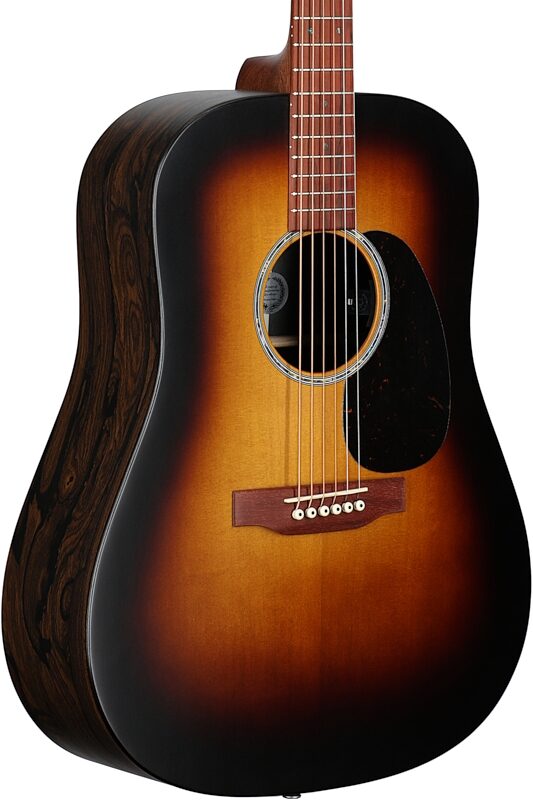 open zoom image for Martin D-X2E Ziricote Burst Acoustic-Electric Guitar (with Soft Case), New, Full Left Front