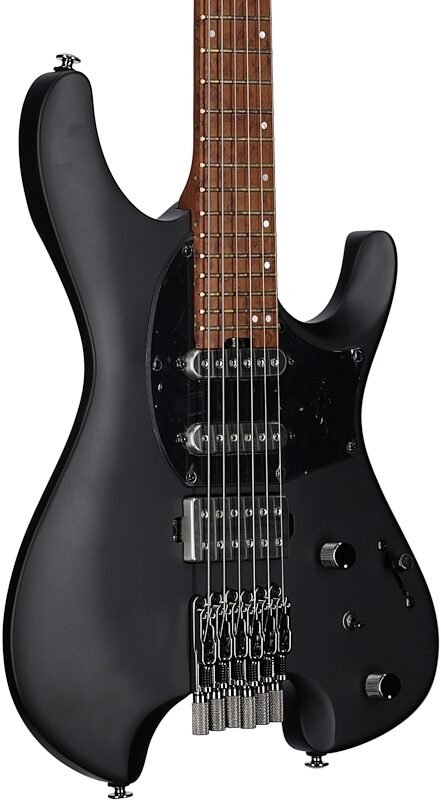 open zoom image for Ibanez Q54 Electric Guitar (with Gig Bag), Flat Black, Full Left Front