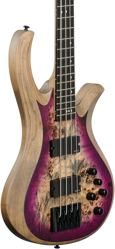 open zoom image for Schecter Riot-4 Electric Bass, Satin Aurora Burst, Full Left Front
