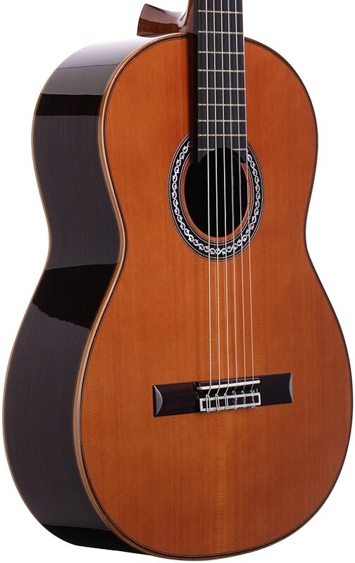 open zoom image for Cordoba C12 CD Classical Acoustic Guitar (with Case), Open Box (Very Good), Full Left Front