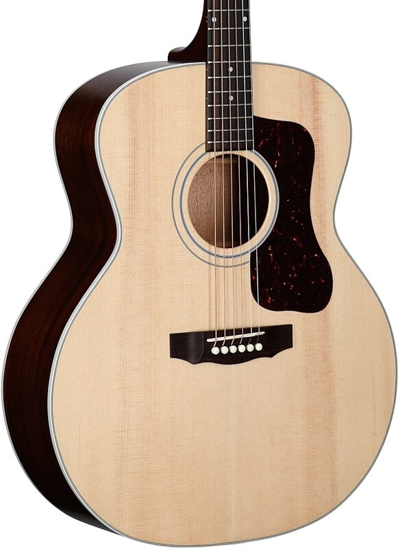 open zoom image for Guild F-40 Standard Jumbo Acoustic Guitar, Natural, Full Left Front