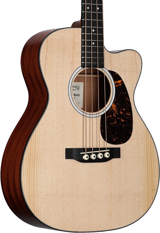open zoom image for Martin 000CJR-10E Acoustic-Electric Bass (with Gig Bag), Natural, Full Left Front