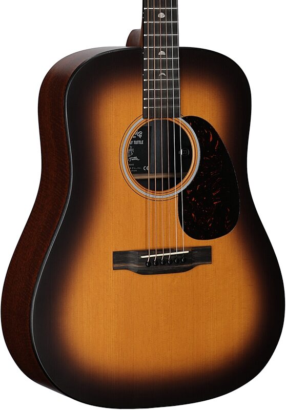 open zoom image for Martin D-X2E Molly Tuttle Acoustic-Electric Guitar (with Soft Case), New, Full Left Front