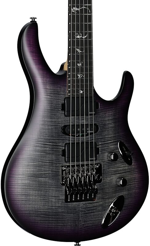 open zoom image for PRS Paul Reed Smith SE Chleo Electric Guitar (with Gig Bag), Purple Burst, Full Left Front